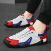 Модные мужские белые и красные кроссовки для кроссовок, мужская оригинальная повседневная обувь, роскошные дизайнерские новые беговые спортивные модные уличные удобные