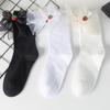 Lolita Women'S Socks Japanese Sweet Tea Girl Medium Tube Cotton Socks Soft Sister Big Bow Strawberry Socks Jk Pentagram Socks