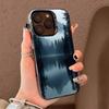Чехол для телефона "Туманный горный лес" для iPhone 17 17Air 16 15 14 13 12 11 Pro Max Plus Цветной Серебристый