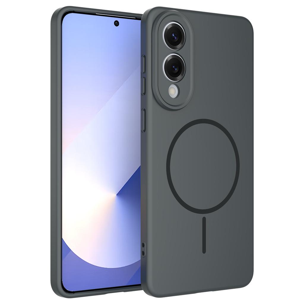 Suitable for Samsung S25 Ultra Mobile Phone Case Liquid Silicone Thin Circle S24edge Lens Fine Hole Anti Fall Protection Case