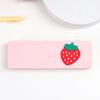 Candy Color Pencil Case Cute Cartoon Decor Pencil Case Kawaii  Portable Girl Stationery Storage Box  Kids School Supplies