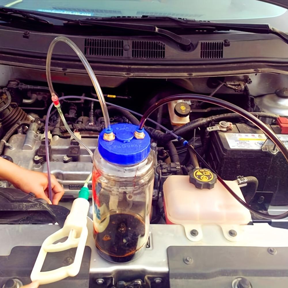 1 шт. Универсальный 67,63 унц. ПЭ для ручной вакуумной замены масла, Беспроводной всасывающий инструмент для обслуживания автомобиля, Батарея не требуется