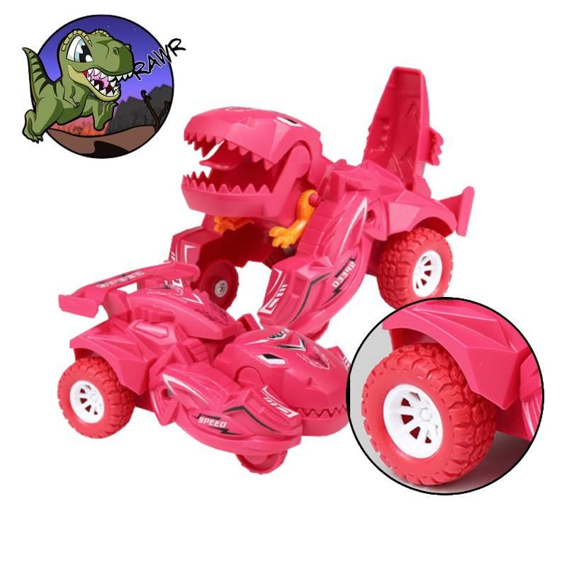 Adorable Transforming Dinosaur Toy Car For Kids