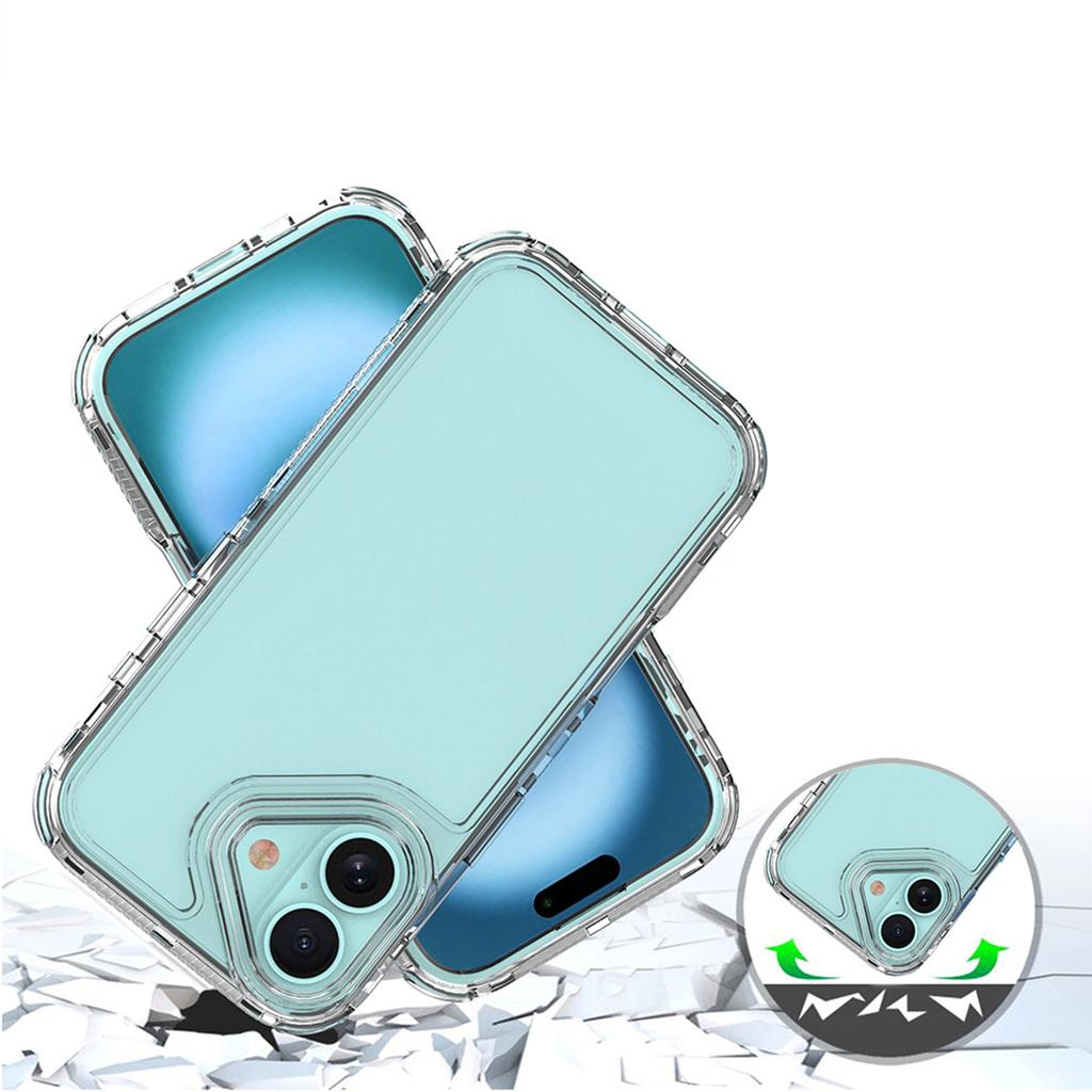For iPhone 17 Phone Case Acrylic TPU Clear Mobile Cover