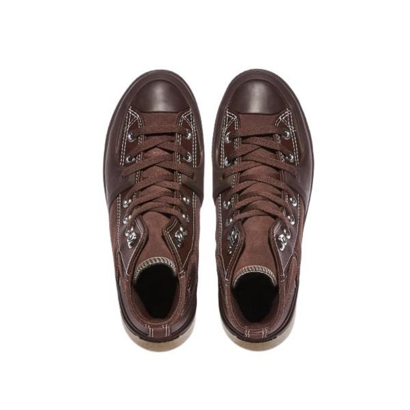Converse Chuck Taylor All Star Comfortable Versatile Shock Absorbing Durable High Top Skate Shoes Unisex Sneakers Earth-Brown A05616C