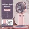 Mini USB Handheld Fan with Stand, 3 Speeds, Rechargeable, Long Battery Life – Compatible with USB Charging
