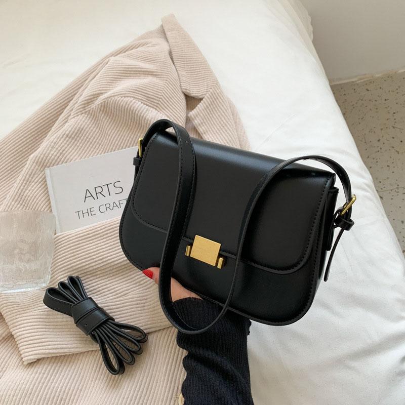 Ретро Текстура Квадратные Сумки Для Женщин Модные Новые Универсальные Сумки Через Плечо Простая Повседневная Сумка Через Плечо Для Работ