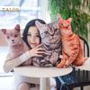 Baby-k 50 см милая имитация трехмерной подушки для кошки с рисунком тигра плюшевая игрушка-кукла