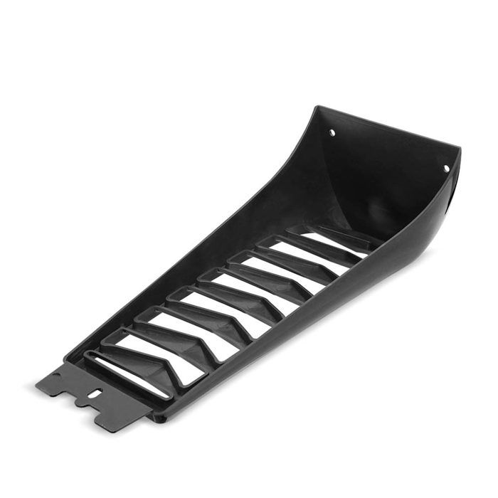 Sabot moteur pour Harley Davidson Softail 18-25 Cache radiateur CV6 noir mat