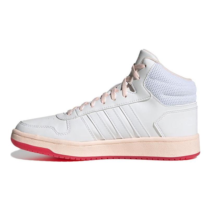 adidas Женские Hoops 2.0 Mid 'White Power Pink' FW9355