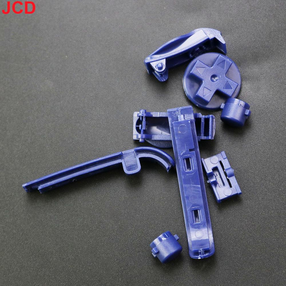 JCD 1 Set High Quality AB Colorful L R Buttons Keypads For Gameboy Advance Buttons Frame For GBA D Pads Power ON OFF Buttons