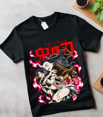 Футболка Тандзиро Незуко Demon Slayer Kimetsu No Yaiba Манга Ужасы детская футболка