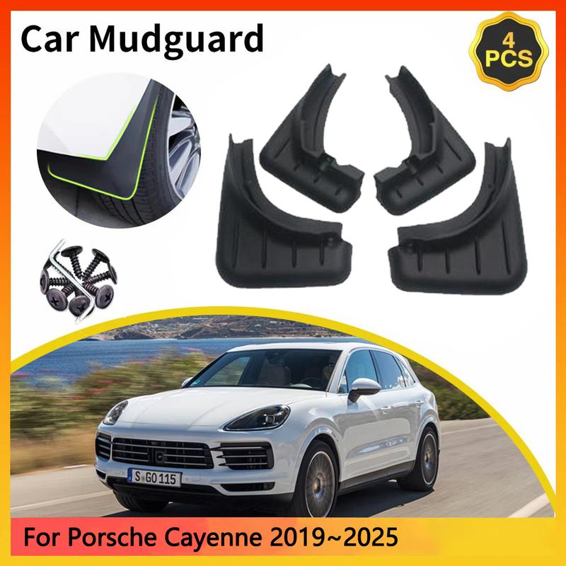 Для Porsche Cayenne ~2025 MK3 3-го поколения E3 9YA 9YB Автомобильные брызговики Брызговик Брызговики Защита от брызг Брызговики Аксессуары для крыльев Авто