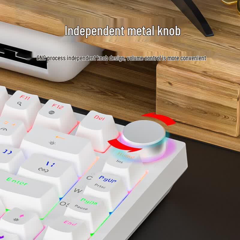 Newmen GM326 82-Key Wired Gasket Mechanical Keyboard
