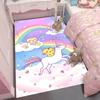 CKawaii Star Rainbow Rug Kids Carpets for Girls Home Living Room Child Rug Bedroom Sofa Doormat Floor Mats Gift