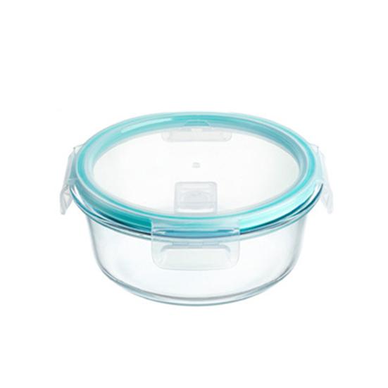 Стеклянный ланч-бокс Bento Box Разделенные контейнеры для приготовления пищи с крышками Штабелируемые многоразовые контейнеры для хранения продуктов