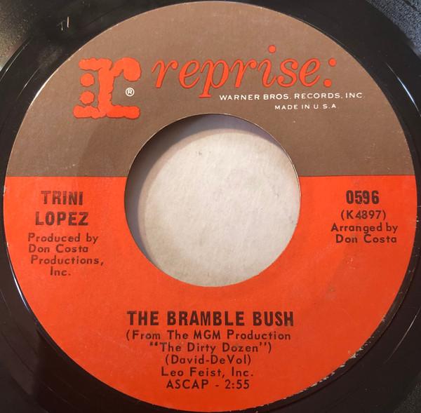 7-дюймовая пластинка TRINI LOPEZ - The Bramble Bush 0596 Reprise Records 1967 США Поп Б/У
