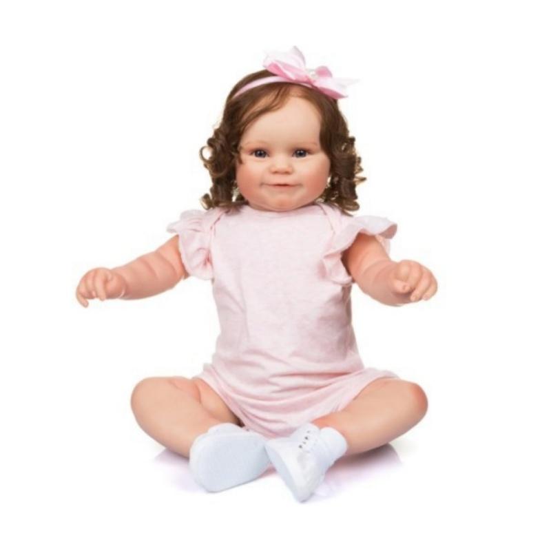 50/60 см красота регенерированная кукла Мэдди из мягкой ткани тело реборн детские куклы для девочек малышей праздничный подарок старик сопровождает детские куклы игрушки