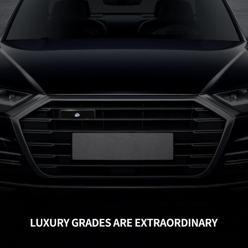 Для Volkswagen Golf-6 7 4 5 POLO Passat B5 B6 B7 T4 T5 Tiguan Jetta Декоративные светодиодные огни Декоративная эмблема на решетку переднего капота