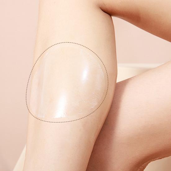 Waterproof Invisible Patch for Legs Nip Lift Patches Thigh Guard Anti-Chafing Strips Transparent PU Film for Running Dresses Workouts