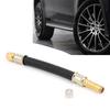 5.5in Flexible Rubber Tyre Valve Extension Adapter Inflation Tool Accessory for Truck Van Bus