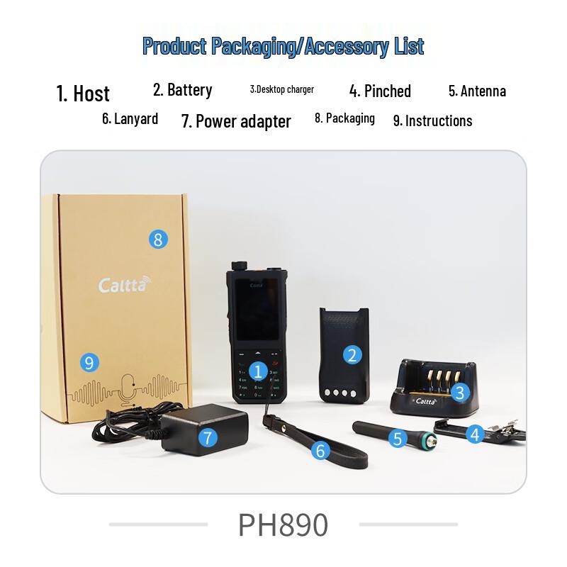 Caltta PH890 U(1) Encrypted Digital Trunking Radio (CN version)