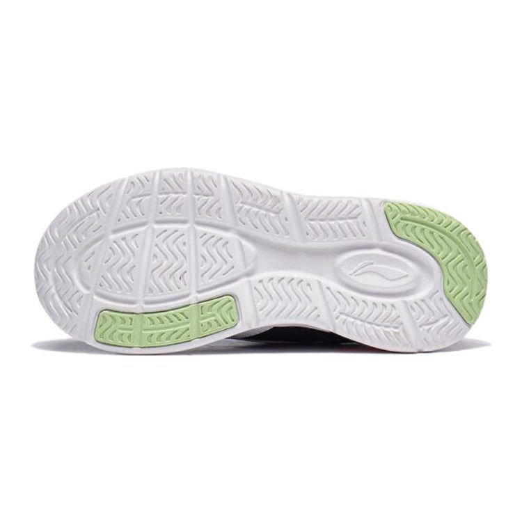 Li Ning Kids Sports Lifestyle Series Comfortable Casual Non-Slip Wear-Resistant Low-Top Casual Shoes Kids Casual Shoes Black White Blue YKNT076-1