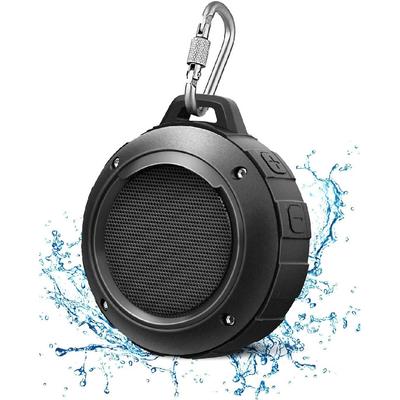 Уличная водонепроницаемая Bluetooth-колонка, беспроводная портативная мини-колонка для душа с сабвуфером, усиленными басами и встроенным микрофоном для занятий спортом и отдыха у бассейна.