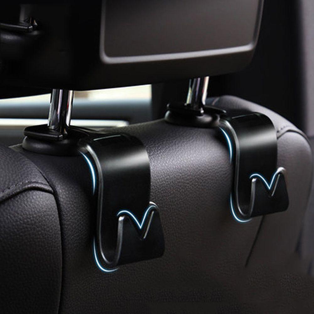 Универсальные крючки для спинки автокресла для продуктов, вешалка для одежды на подголовник, АБС-пластик