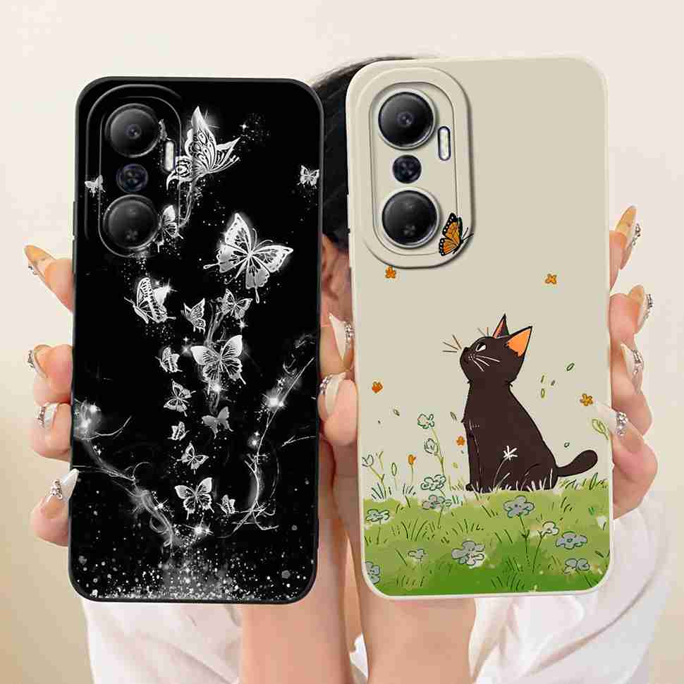 Чехол для Infinix Hot 20 4G X6826 X6826B X6826C 2022 Новый модный узор Мягкая силиконовая задняя крышка для Hot 20 Hot20 Корпус 6.82''