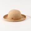 Women's concave-top, loose-brimmed Lafite beach hat, wide-brimmed sun hat, summer vacation sun hat