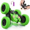 1pc Remote Control Stunt Car Toy, Four -wheel Drive Cars, 2 Sides 360 Degrees Rotating Vehicles Suitable For Outdoor Party And Family Entertainment,