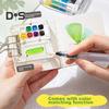 Watercolor Palette Set Mini Pocket Artist Travel Kit Compact Sketch Board with 8/15 Colors Portable Size Color Mixing Kit