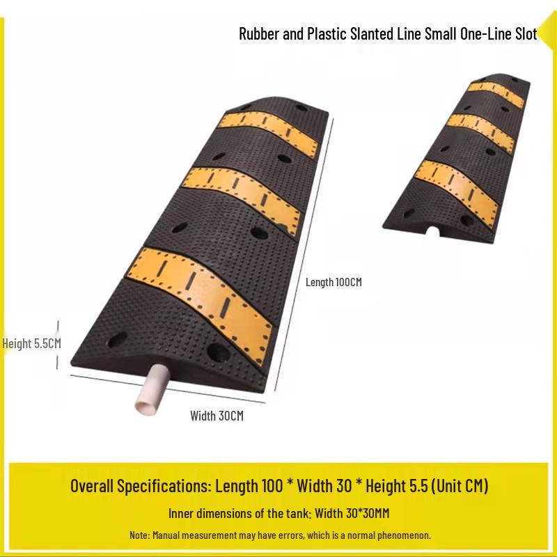 Indoor/Outdoor Cable Protection Rubber Trunking Speed Bump