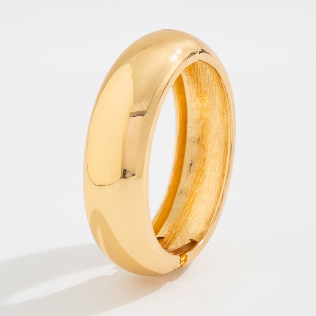 Модные металлические весенние браслеты золотого и серебряного цвета, винтажный геометрический повседневный стиль, нестандартный браслет для женщин, ювелирные изделия