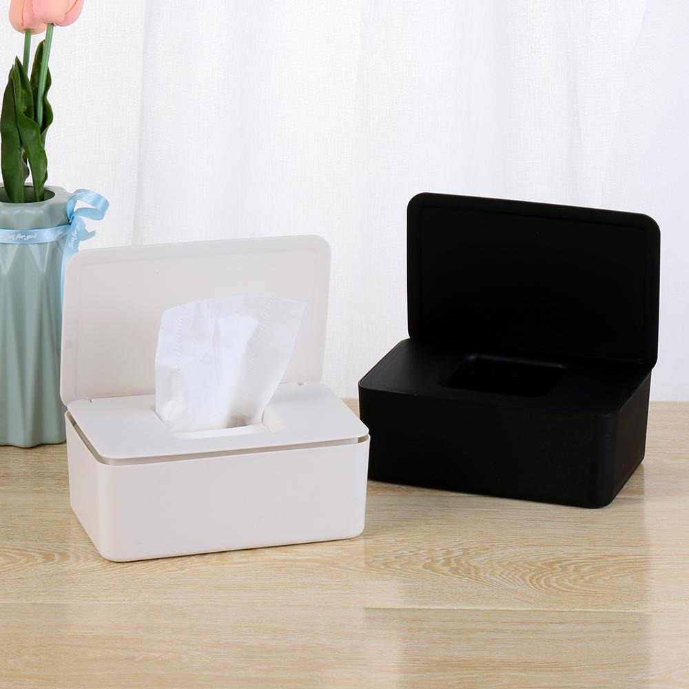 Dust-proof Holder Container Holder Accessories Home Tissue Wet Tissue Box Baby Wipes Paper Case