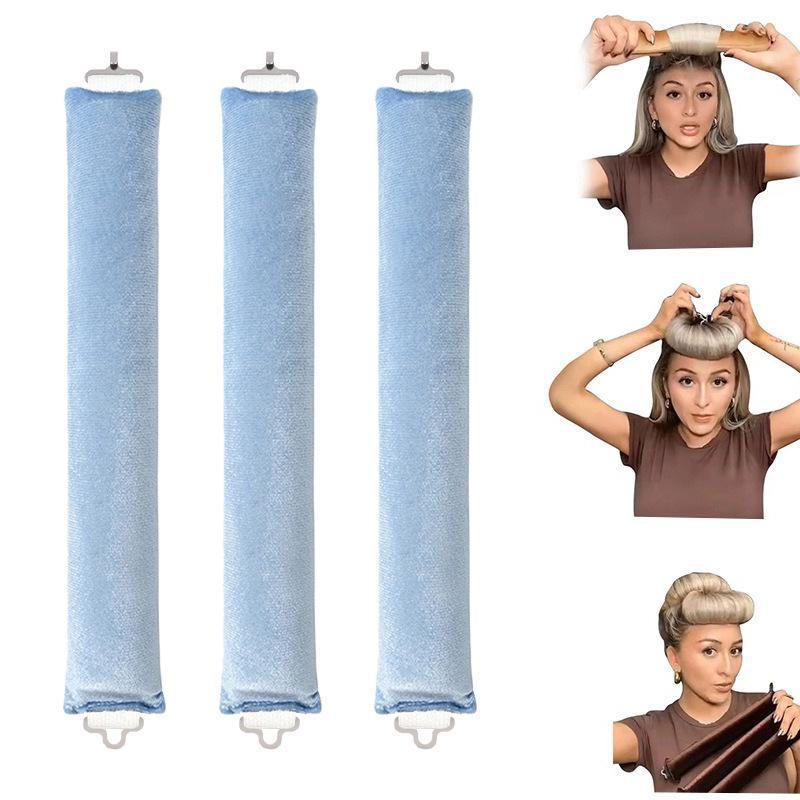 Ленивые щипцы для завивки без нагрева: Легкий европейский и американский Big Wave Sleep Styler для женщин