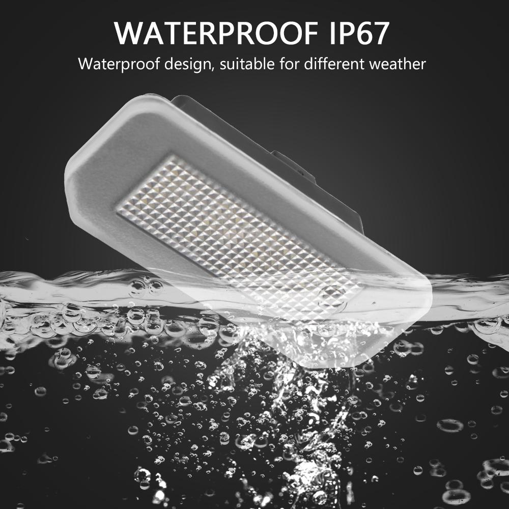 Обновление светодиодов для Tesla Model 3 Model Y 2 шт./комплект, аксессуары для ламп 13,5 В 5700 К, автомобильные аксессуары, подсветка номерного знака автомобиля