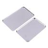 Nordic Stainless Steel Rectangular Tray Pastry Food Baking Plates Pallet Storage Disk Snack Cake Dish Organizer Tray Home Decor