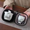 Shangqi Suet Jade White Porcelain Travel Tea Set