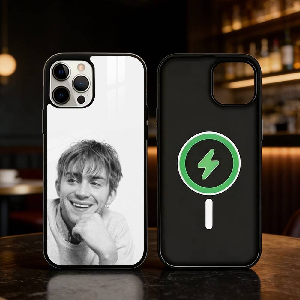 Чехол для телефона D-Damon A-Albarn Britpop Для iPhone 17,16,15,14,13,12,Plus,Pro,Max Для магнитной беспроводной зарядки
