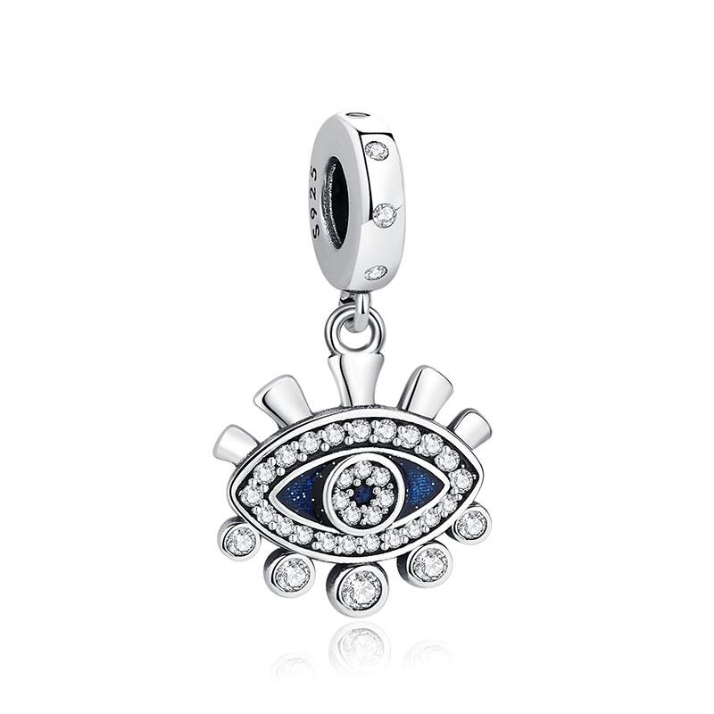 Оригинальные подвески Lucky Horseshoe Clover кулон бусины подходят Pan Brand браслеты ожерелья DIY ювелирные изделия для женщин