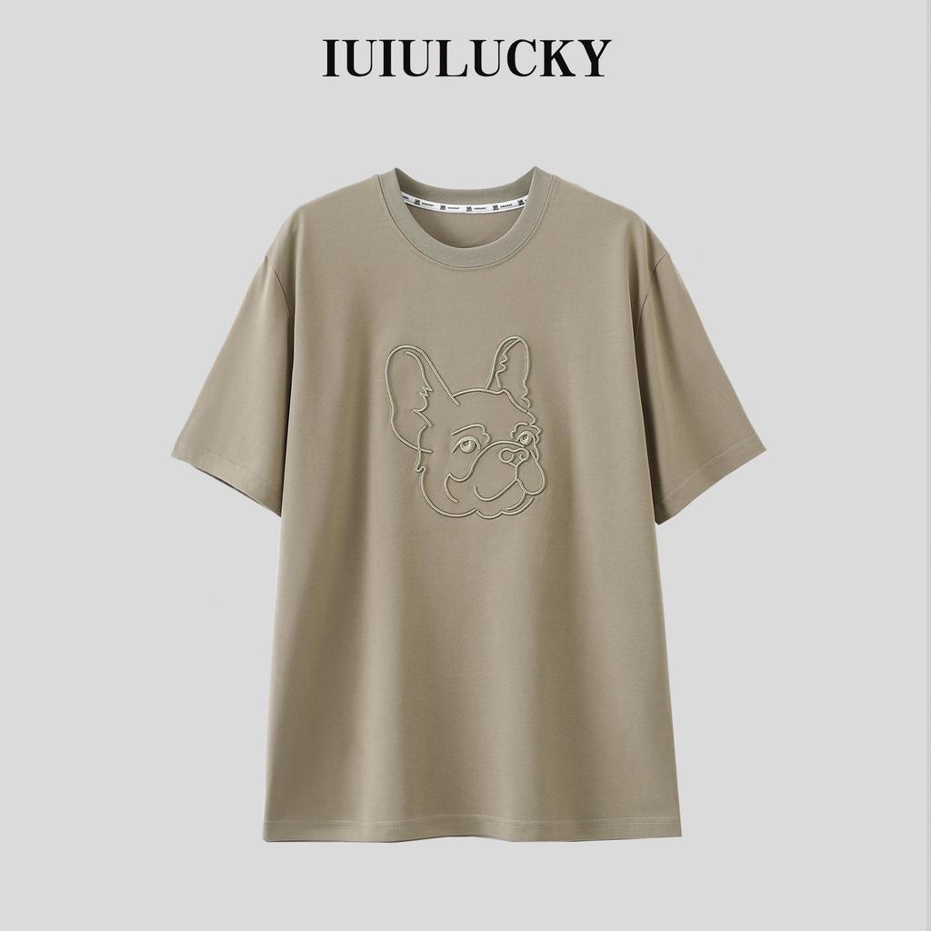 Women's Heavyweight Cotton Short Sleeve Crew Neck Printed Tee