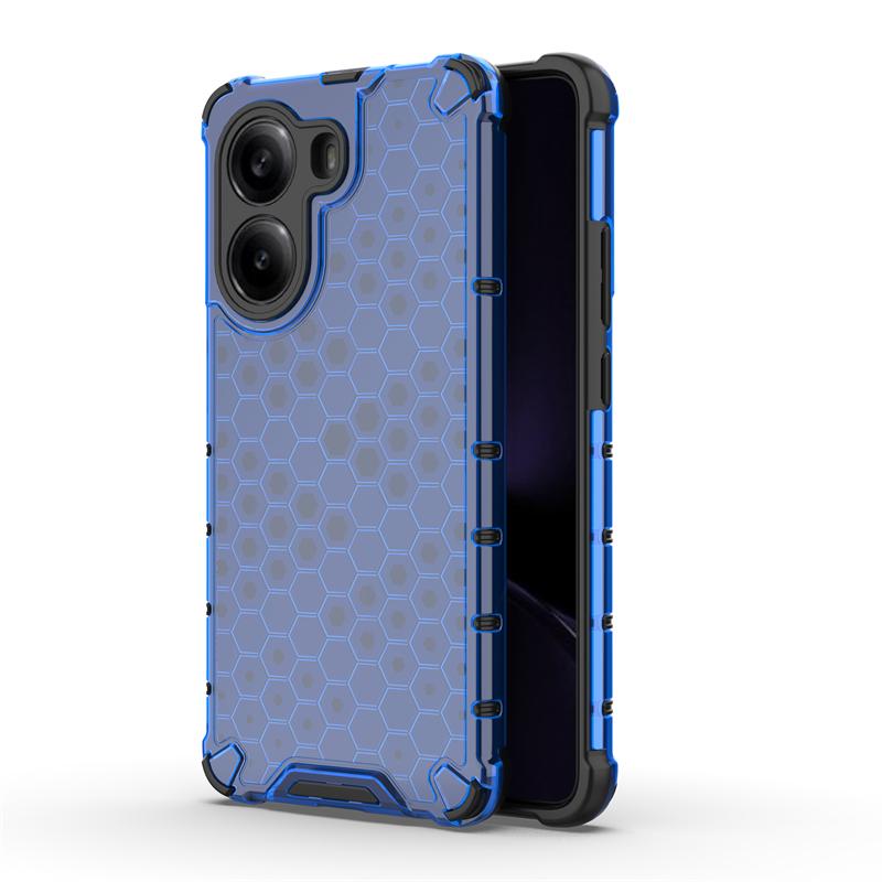 Прозрачный чехол для телефона для Xiaomi Poco X7 Pro Противоударный чехол-броня с сотовой структурой для Poco X7 Pro 5G Чехол для Poco X7 Pro