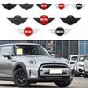 15.1/11.9cm 3D ABS Car Front Hood Emblem Stickers Rear Trunk Badge For Mini Cooper Countryman Clubman F55 F56 R55 R56 R60 JCW ycahd11