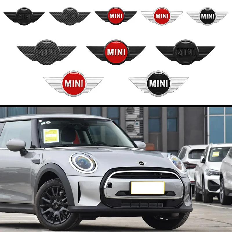 15.1/11.9cm 3D ABS Car Front Hood Emblem Stickers Rear Trunk Badge For Mini Cooper Countryman Clubman F55 F56 R55 R56 R60 JCW ycahd11