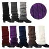 Women Leg Warmers Crochet Cable Knit Winter Leg Warmers Boot Cuffs Toppers Socks