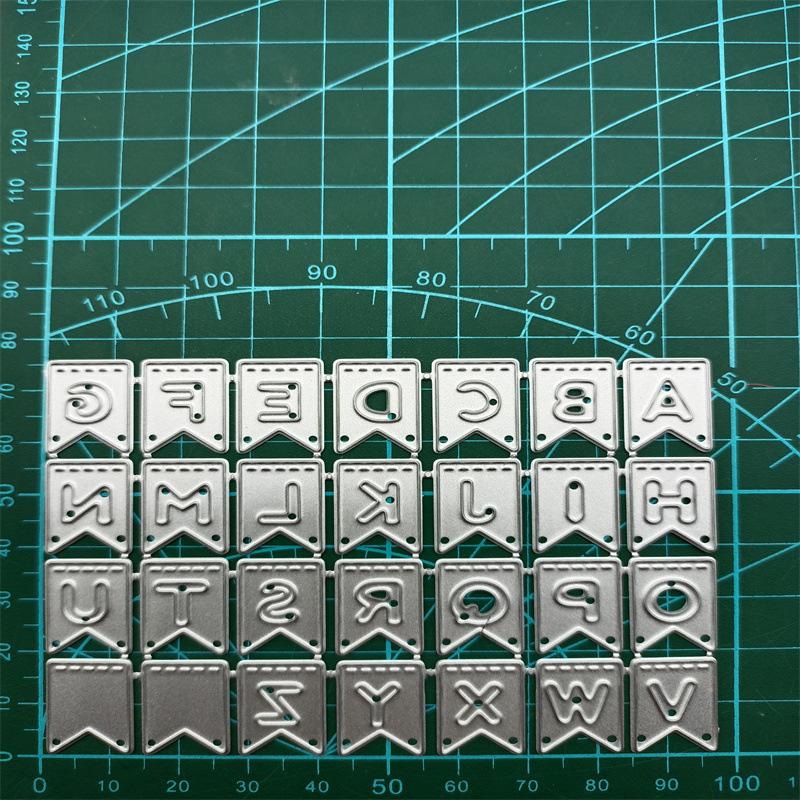 Английский алфавит, комбинированный узор, металлические штампы, штампы, тиснение алфавита, изготовление бумажных карт, ремесленные трафареты, скрапбукинг