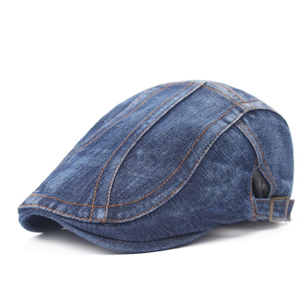 Denim Beret Vintage Casual Travel, Wilderness Fishing, Outdoor Photography, Hiking, Climbing Fashion Hats