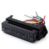 12 Way DC32V Circuit Car Trailer Auto Blade Fuse Box Block Holder ATC ATO 2 Input 12 Output Wire